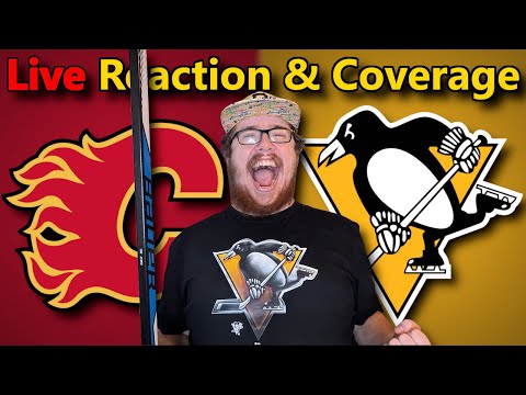LIVE: Flames vs Penguins | Can the Pens Stay THIS Hot?