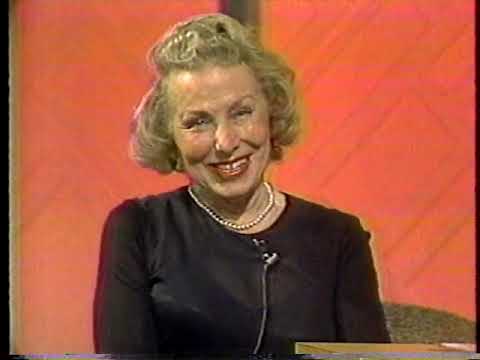 Jessica Dragonette--Rare TV Appearance, Joe Franklin Show, 1978