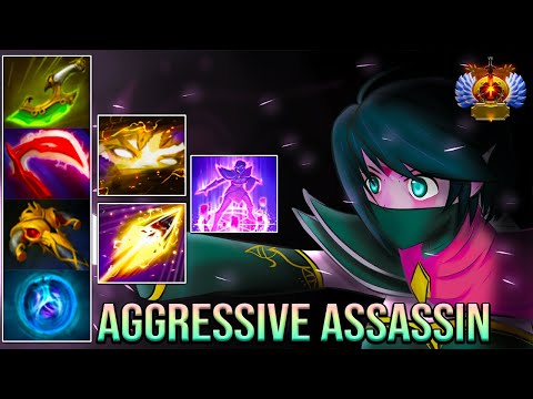 [ Templar Assassin ] AGGRESSIVE ASSASSIN - AMAZING SAVAGE - FULL FIGHT