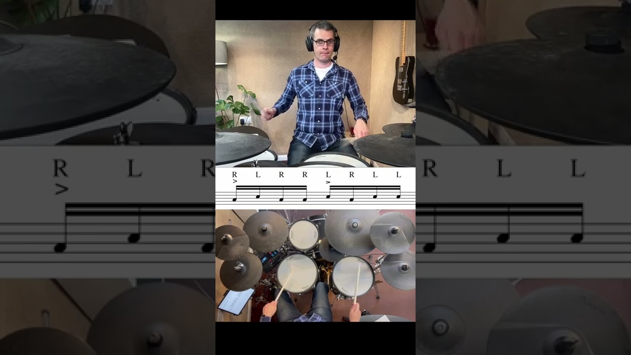 Easy Paradiddle Fill | Drum Lesson by Dex Star