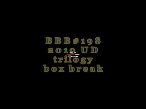 BBB#198 2018-19 UPPER DECK TRILOGY HOCKEY HOBBY BOX BREAK