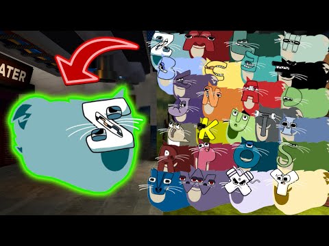 New Rainbow Friends But ALL Maxwell Alphabet Lore Cat Sings It 🎶 FNF New Mod (Roblox Alphabet Lore)