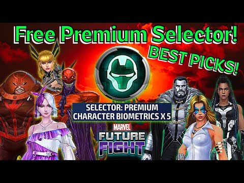 FREE Premium Selector Guide - Don’t Waste This Opportunity! (Full Tier List) | Marvel Future Fight