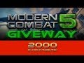 Modern Combat 5 GIVEWAY! (iOS) Get it for FREE ...
