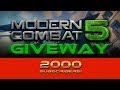 Modern Combat 5 GIVEWAY! (iOS) Get it for FREE ...