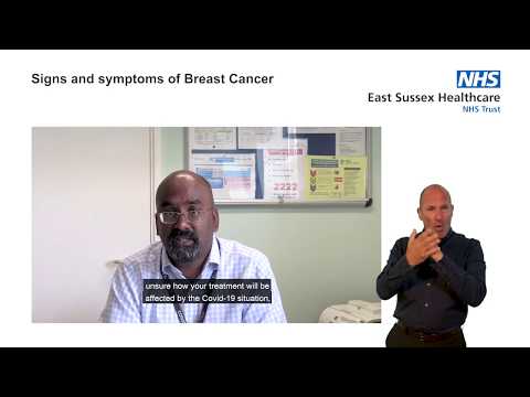 Signs and symptoms of Breast Cancer - BSL