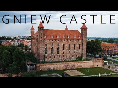 Gniew Castle / Zamek Gniew [FromAbove] [4K]