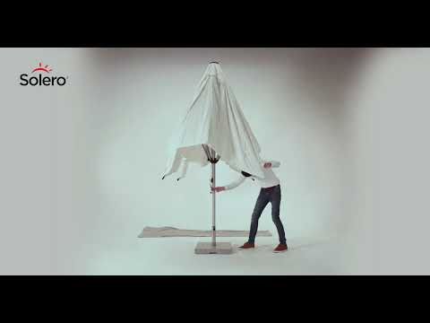 How to install the Solero® Patio Pro parasol