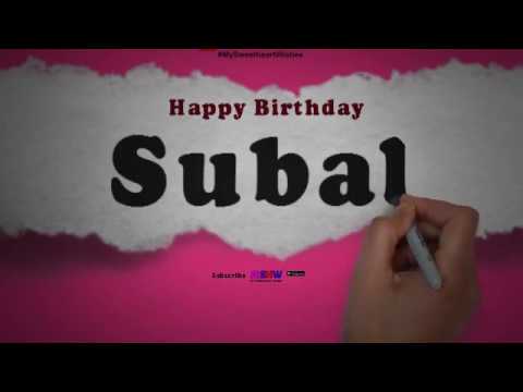 Happy Birthday Subal | Whatsapp Status Subal