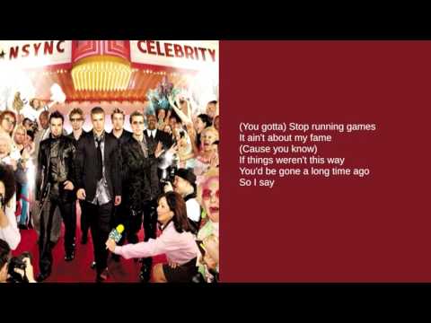 N'Sync: 02. Celebrity (Lyrics)