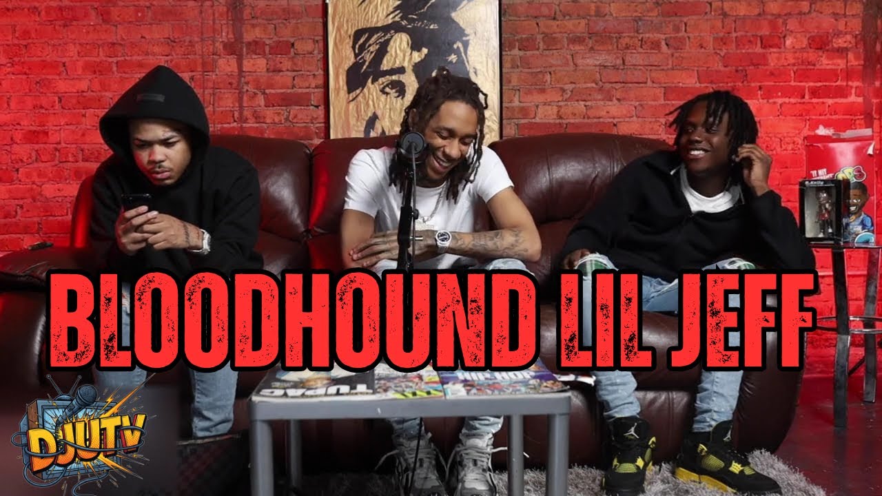 Bloodhound Lil Jeff interview:  10 body rumors, free watches, Reddit, sniffing percs + more #DJUTV