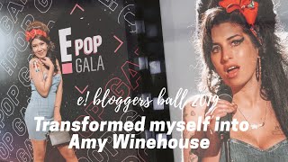 Get Ready with Me: E! Bloggers Ball 2019 + Amy Winehouse Makeup Look
