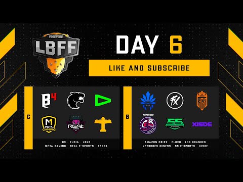 [ENG] LBFF 6 - Day 6 - Group C & B | Free Fire Esports