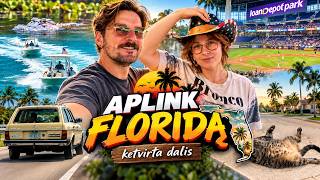 APLINK FLORIDĄ: aligatoriai, beisbolas ir Hemingvėjaus namai | ketvirta dalis