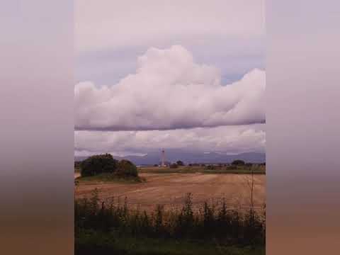 Walked to Bo Ness waterfront to see Longannet power station - photo compilation 🏭☁️☁️☁️