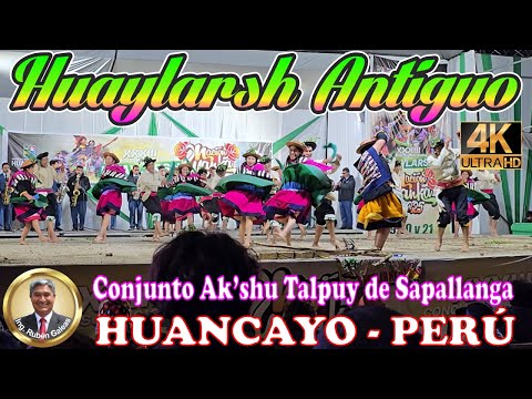Traditional OLD HUAYLARSH. Ensemble AK'SHU TALPUY of Sapallanga-Huancayo. #huancayo
