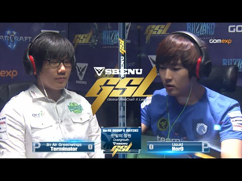 Terminator vs HerO PvP Code A Group G Match 2 Part1, 2015 SBENU GSL Season 2   StarCraft 2