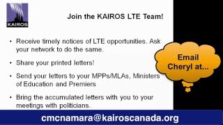 Media Training: Writing Letters to the Editor
