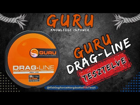 Żyłka Guru Drag-Line 1000m - 0.30mm / 10lb film wideo