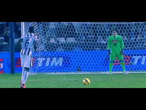Paul Pogba büntető gólja a Napoli elleni tizenegyes párbajban 2014 12 22 HD