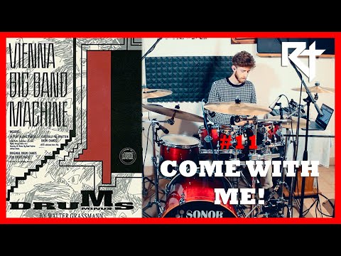 Vienna Big Band Machine - #11 Come With Me! | (Drum Playthrough by Roberto Toschi)