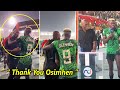 Didier Drogba and Victor Osimhen Celebration After Nigeria Victory Over Cameroon