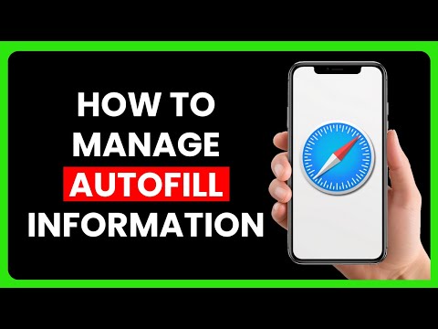 How To Manage AutoFill Information on iPhone (2025 Full Guide)