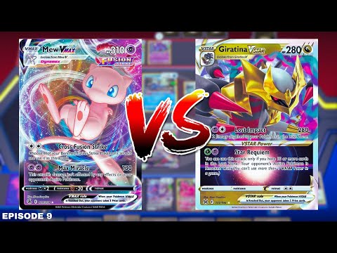 ANOTHER GIRATINA LOST BOX MATCH! GIRATINA LOST BOX VS MEW VMAX POKEMON LIVE LADDER DAY 9