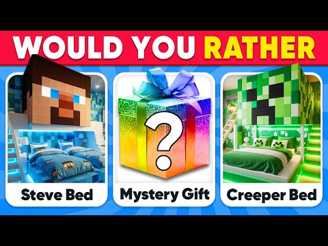 Would You Rather - MYSTERY Gift Edition 🎁🤑 Quiz Galaxy