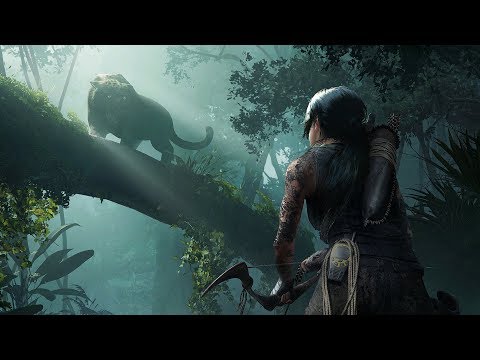 Watch Lara Croft Become One with the Jungle 