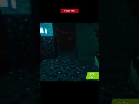 huhfion - Minecraft RTX ON for Warden  #shorts #raytracing #short #shortvideo