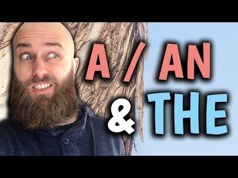 A / AN & THE: How to use ARTICLES in English