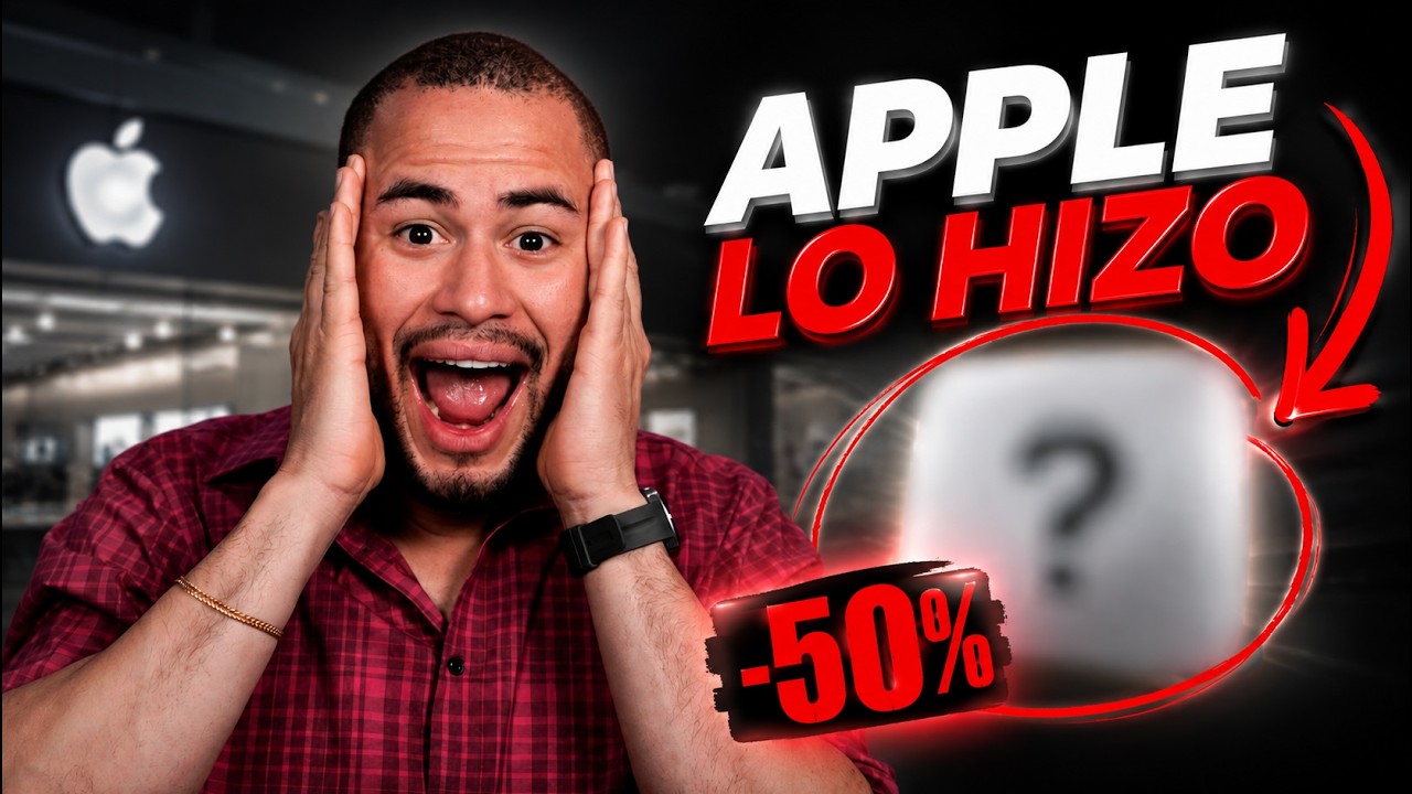 Apple BAJA EL PRECIO DE ESTE PRODUCTO, 50% Menos ! NO LO CREO