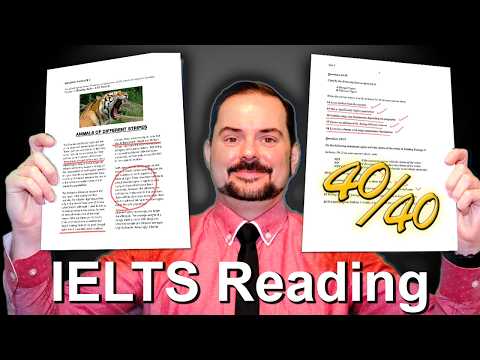 20分鐘搞定IELTS閱讀，還能拿滿分？！ (IELTS Reading in Under 20 Minutes and Full Scores)