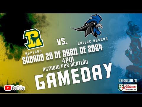 Raptors del Valle de México vs Gallos Negros de Querétaro / Semana 7, Temporada 2024
