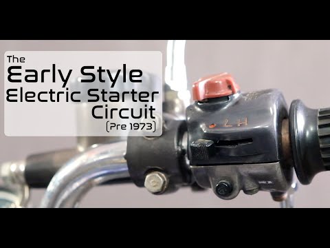The Early Style Starter Circuit: Electrical Troubleshooting and Basics on a Vintage Honda Motorcycle