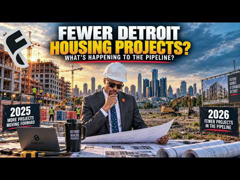Detroit Housing Permits Are Down 53% (Should We Be Worried?)