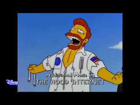 The Simpsons Season 36 (2025) Credits on Disney Channel (25/04/2025)