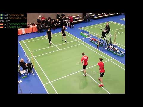 Day 1, Wednesday February 27, Court 3, Yonex Dutch Junior International 2019