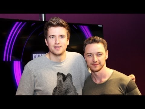James McAvoy talks about punching Hugh Jackman