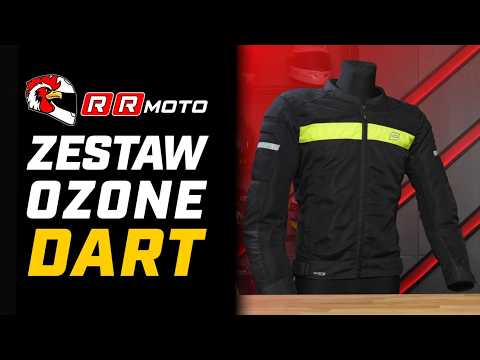 OZONE DART _ przewiewny komplet motocyklowy na upalne dni i jazdę po mieście