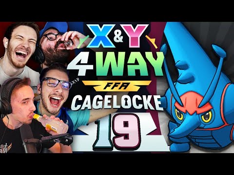 THE DRINKING BEGINS 🍺 | Pokemon X&Y Free For All Cagelocke Part 19