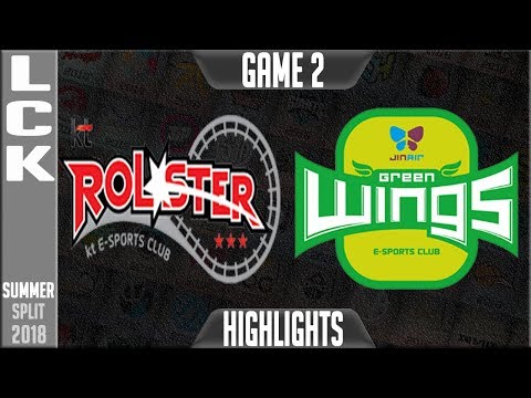 KT vs JAG Highlights Game 2 | LCK Summer 2018 Week 7 Day 3 | KT Rolster vs Jin Air Gree nwings G2