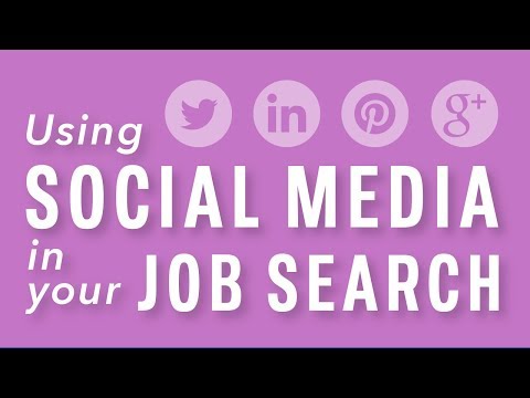 Using Social Media in Your Job Search