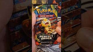 Opening the 2nd pack from these 3 pack Blisters of Pokemon Perfect Order! #pokemon #rippingpacks