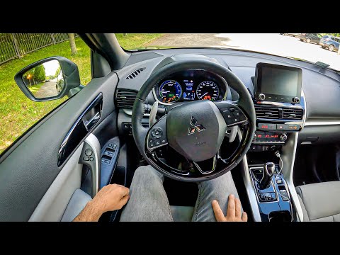 Mitsubishi Eclipse Cross PHEV [2.4 Plug 188HP] |0-100| POV Test Drive #1623 Joe Black