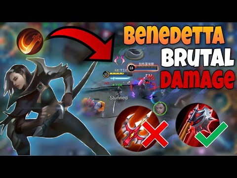 BENEDETTA BRUTAL DAMAGE! Benedetta Best Build | Top Global Benedetta Gameplay