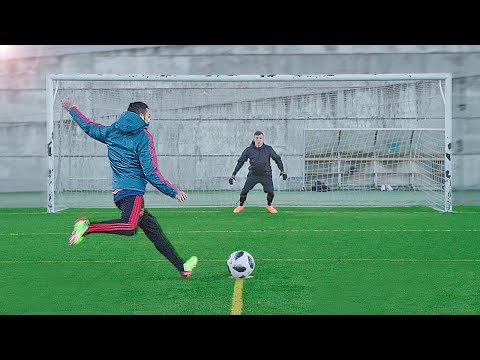 freekickerz vs Diego Costa & Koke - Free Kick & Penalty Challenge