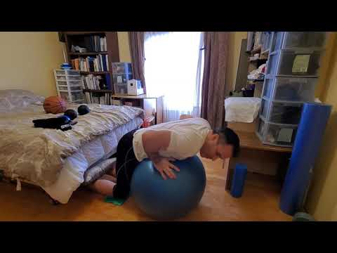 Redressement dorsaux  avec Ballon Suisse