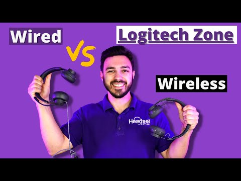 Logitech Wired Headset VS. Logitech Wireless Headset- Live Mic Tests!